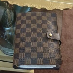 Louis Vuitton Brown Checkered Wallet